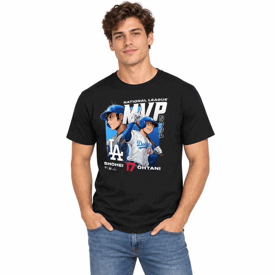 Los Angeles Dodgers Shohei Ohtani 2024 League MVP Anime Shirt
