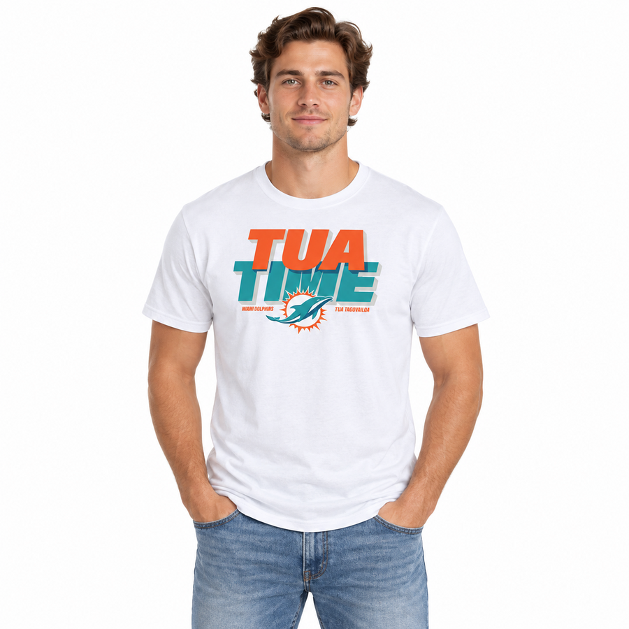 Miami Dolphins Tua Time Hometown White Shirt
