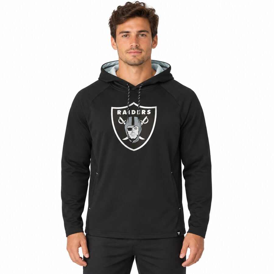 Las Vegas Raiders Iconic Synthetic Hooded Sweatshirt