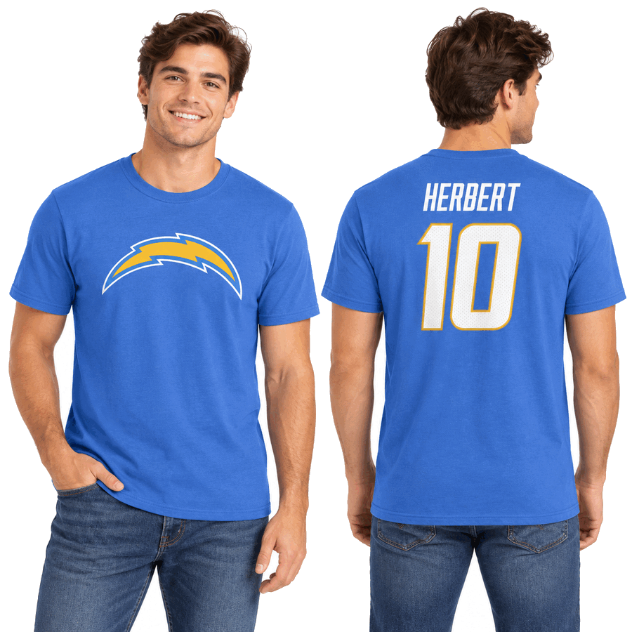Los Angeles Chargers Justin Herbert #10 Player Shirt