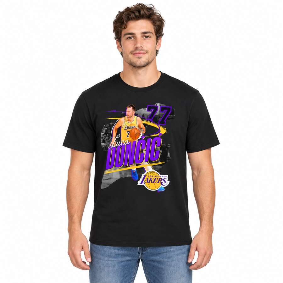 Los Angeles Lakers Black Luka Doncic Season Ticket Shirt