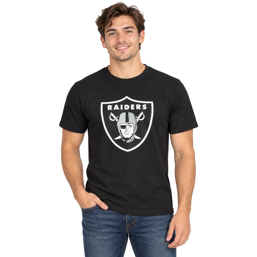 Las Vegas Raiders Black '47 Brand Primary Logo Shirt