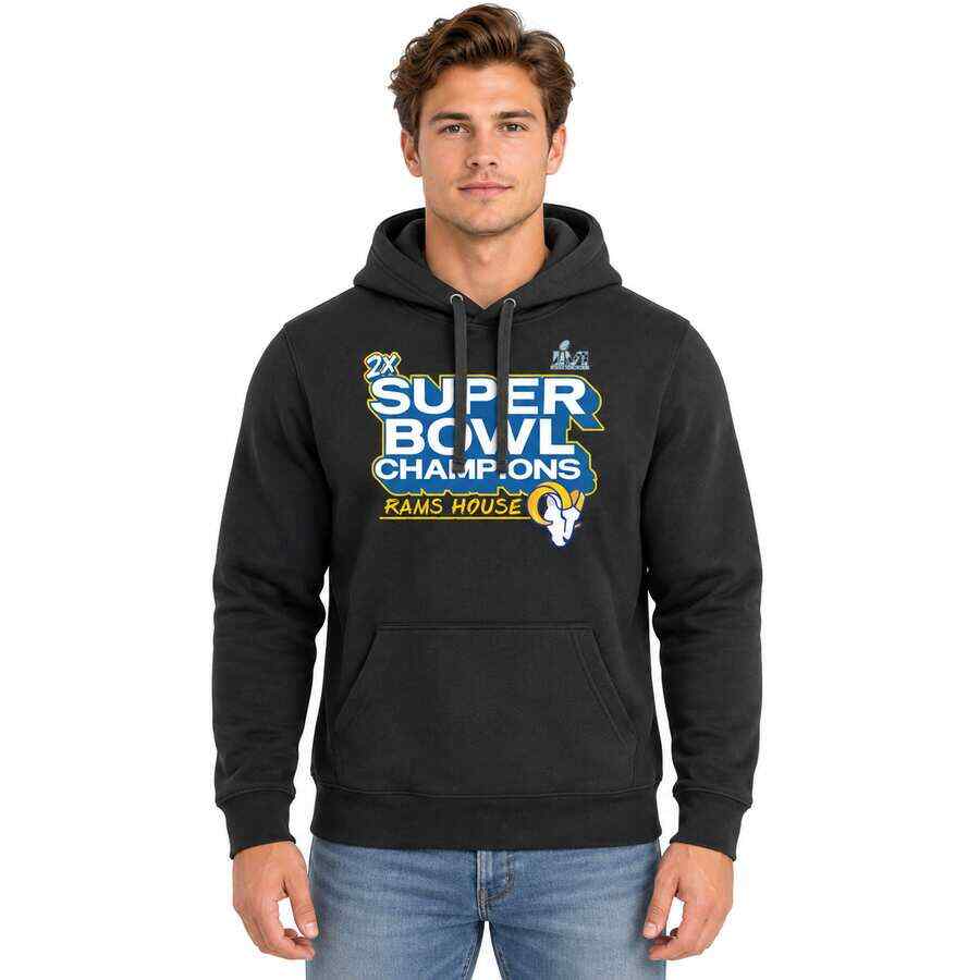 Los Angeles Rams Super Bowl LVI Champions Parade Hooded Sweatshirts