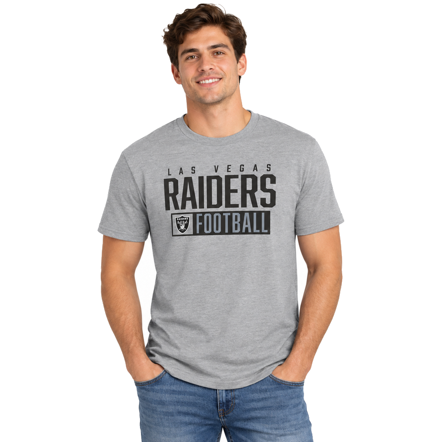 Las Vegas Raiders Heather Box Pop Shirt