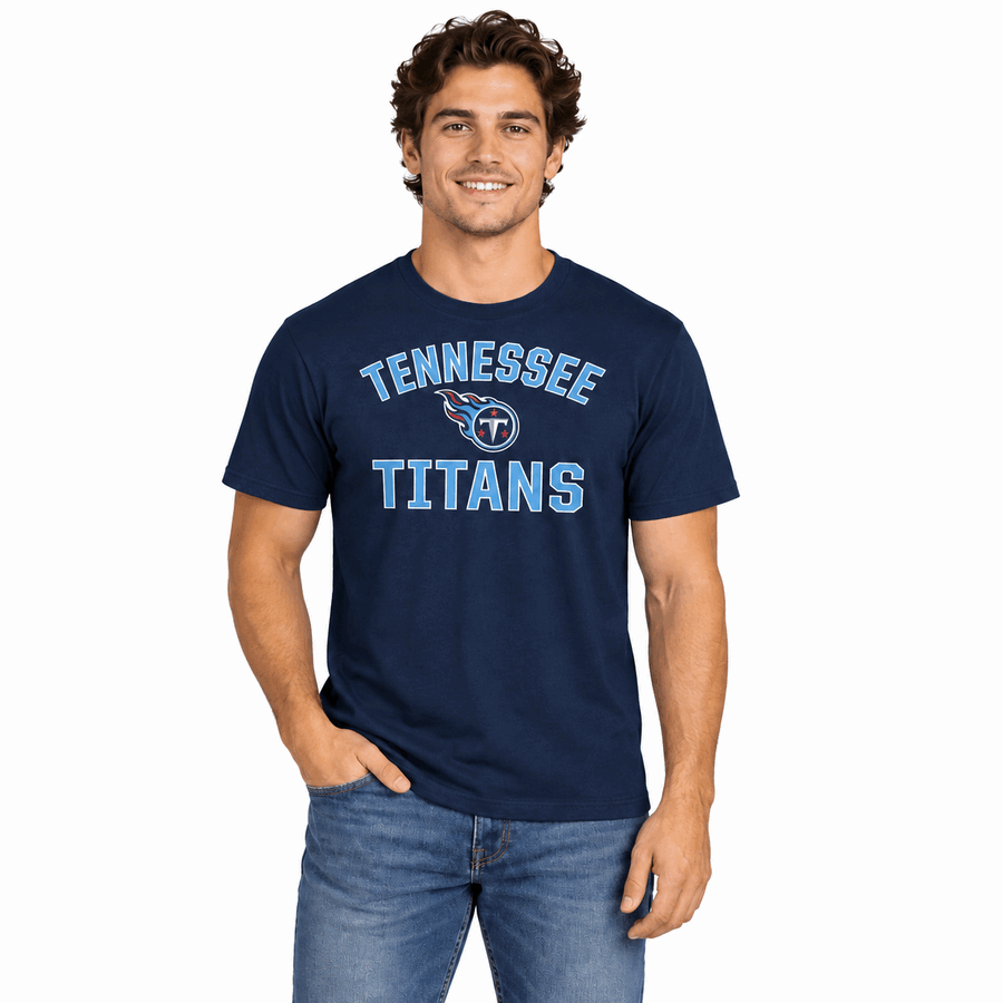 Tennessee Titans Navy Heart and Soul Shirt
