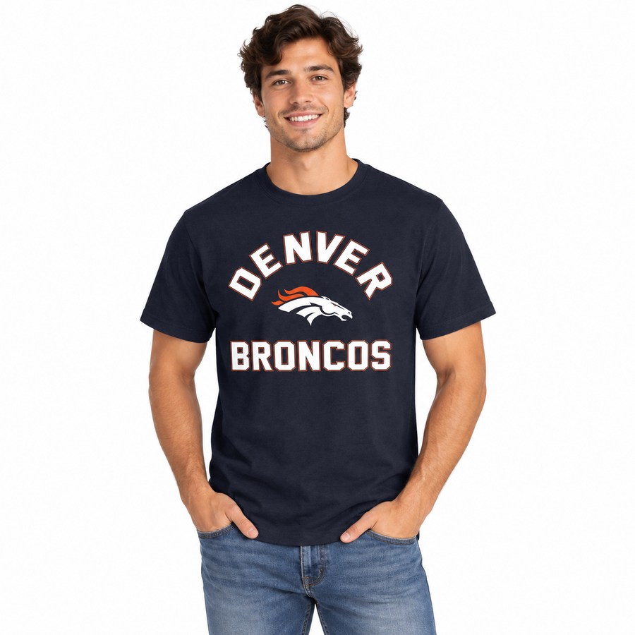 Denver Broncos Light Navy Pro Arch '47Brand Shirt