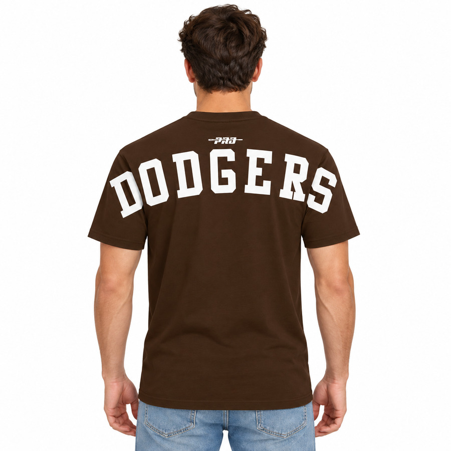 Los Angeles Dodgers Brown Wingspan Pro Standard Luxury Shirt