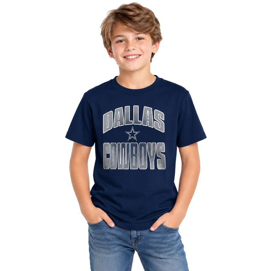 Dallas Cowboys Navy Blue Staple Kids Shirt