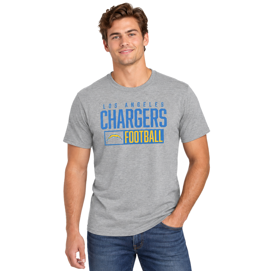 Los Angeles Chargers Heather Box Pop Shirt