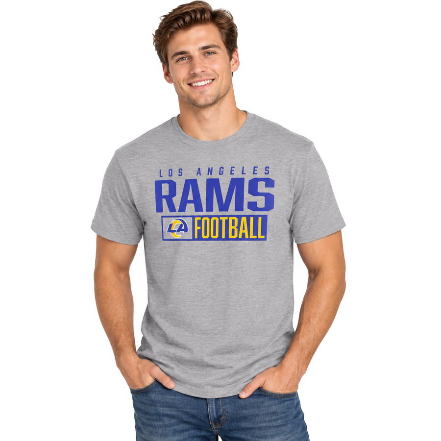 Los Angeles Rams Heather Box Pop Shirt