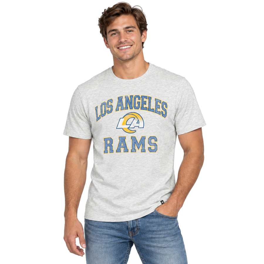 Los Angeles Rams Grey '47Brand Arch Franklin Premier Shirt