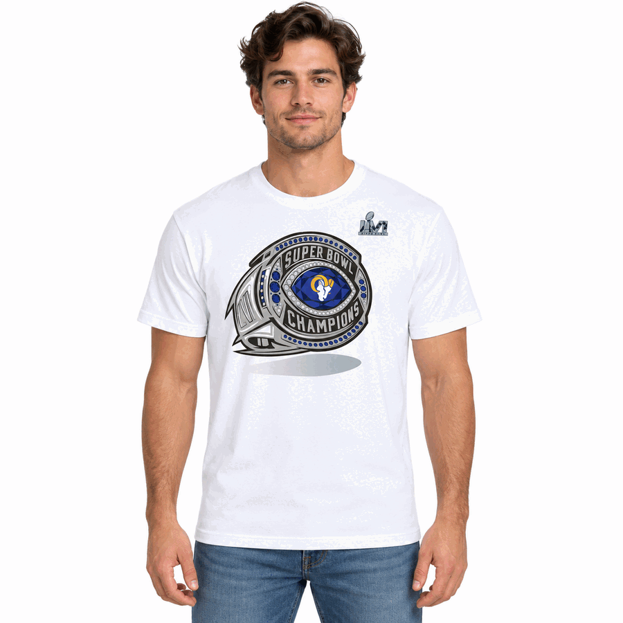 Los Angeles Rams Super Bowl LVI Champions Ring Shirt