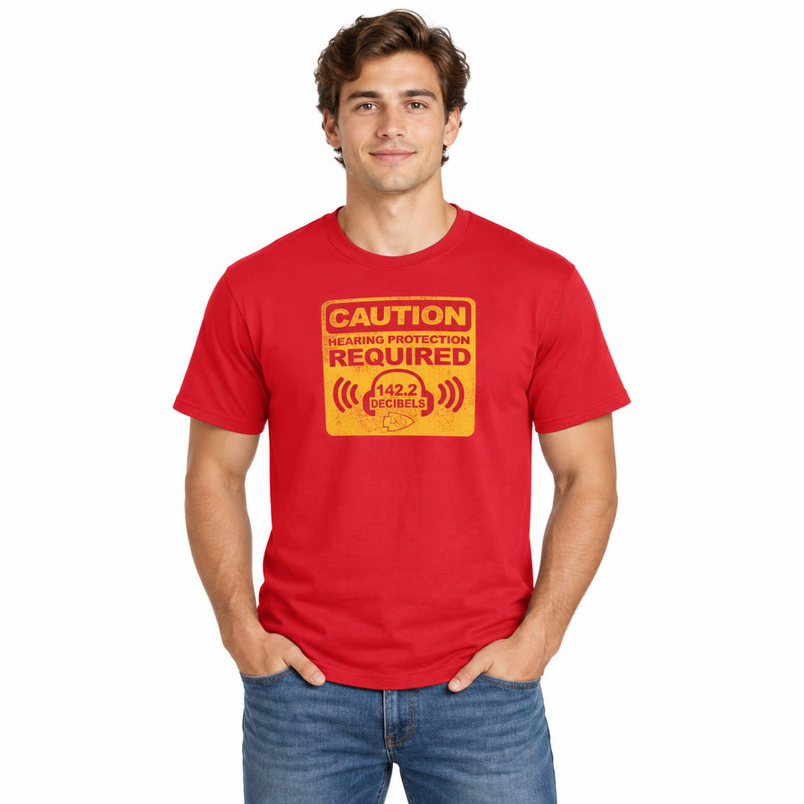 Kansas City Chiefs Red High Decibel 142.2 Shirt