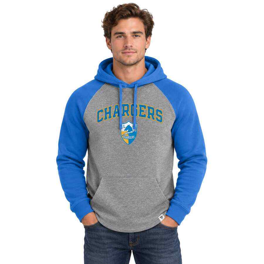 Los Angeles Chargers Tackle Hooded Sweatshirt