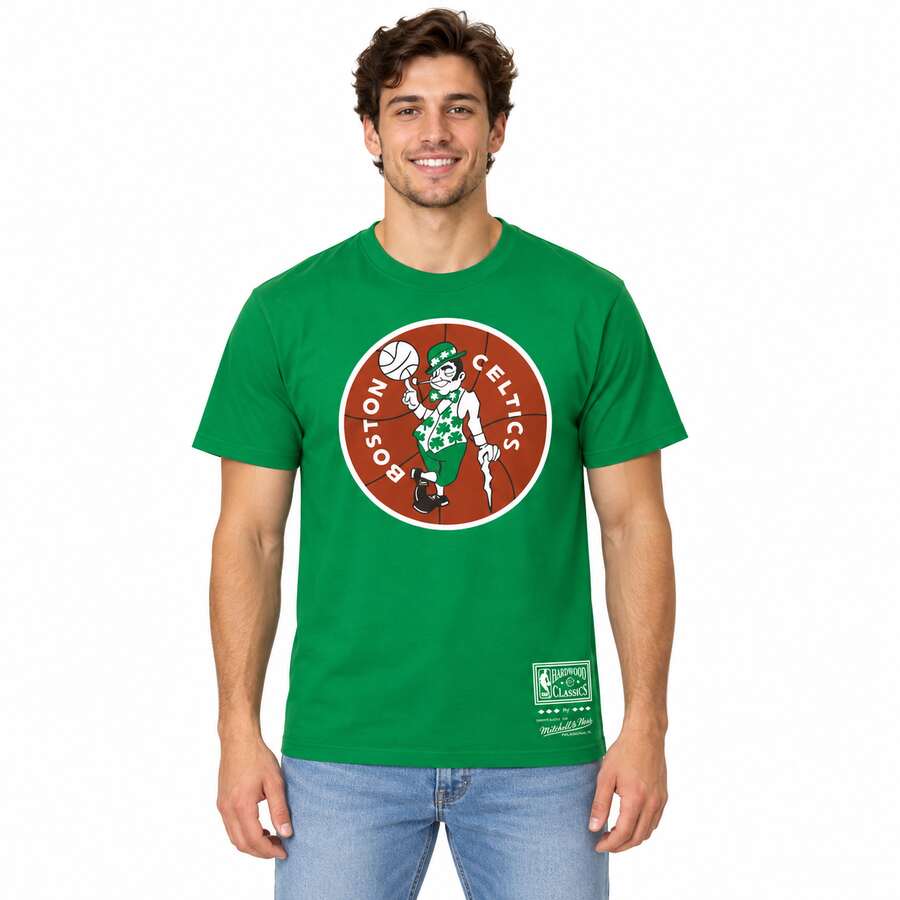 Boston Celtics Green Mitchell and Ness Alternate Shirt