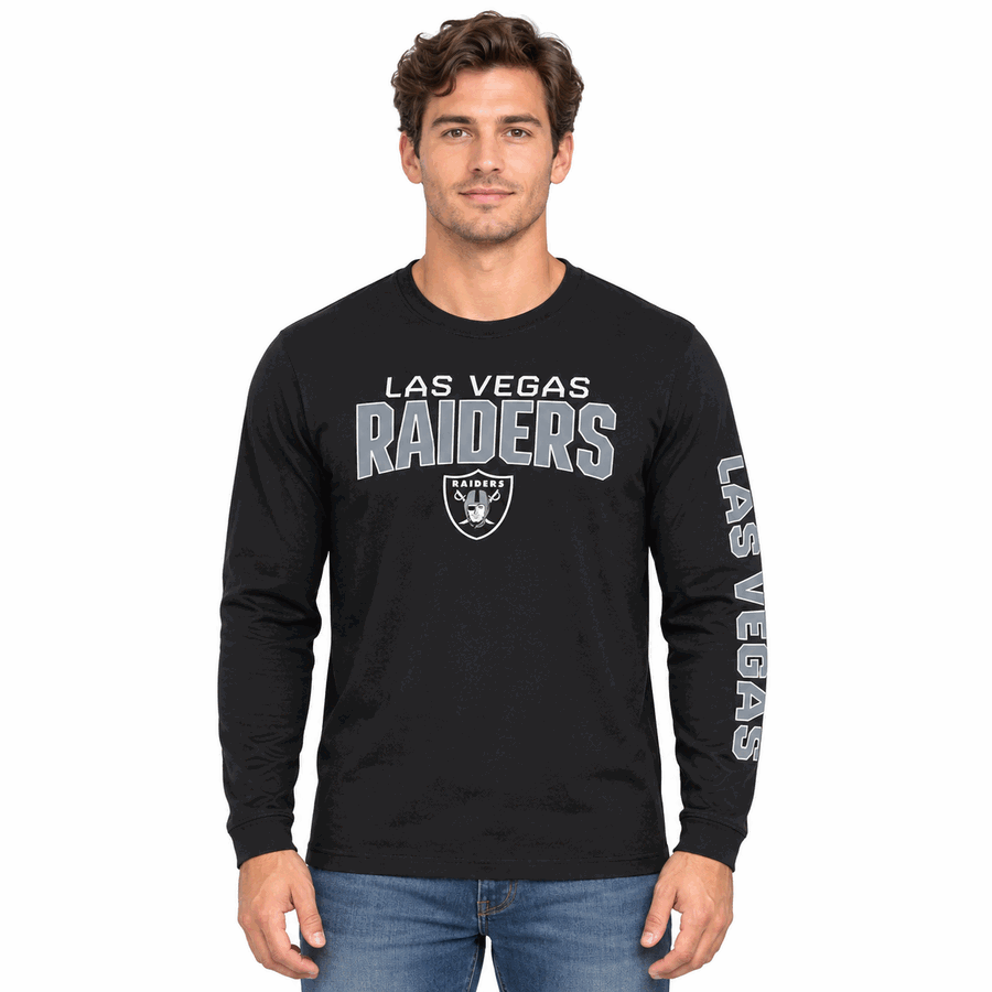 Las Vegas Raiders Go the Distance Long Sleeve Shirt