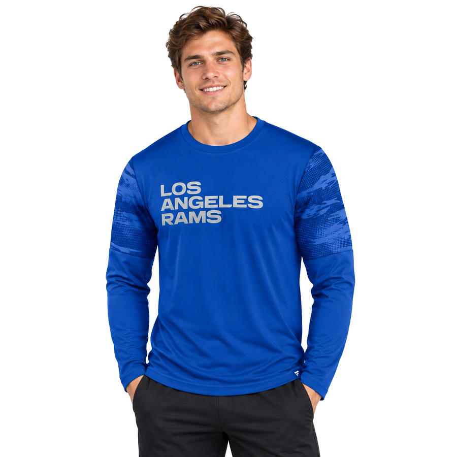 Los Angeles Rams Square Off Long Sleeve Performance Shirt
