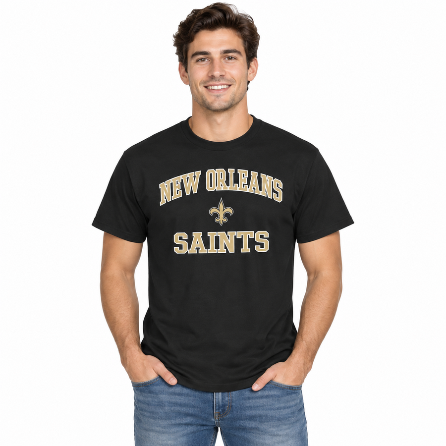 New Orleans Saints Black Heart and Soul Shirt