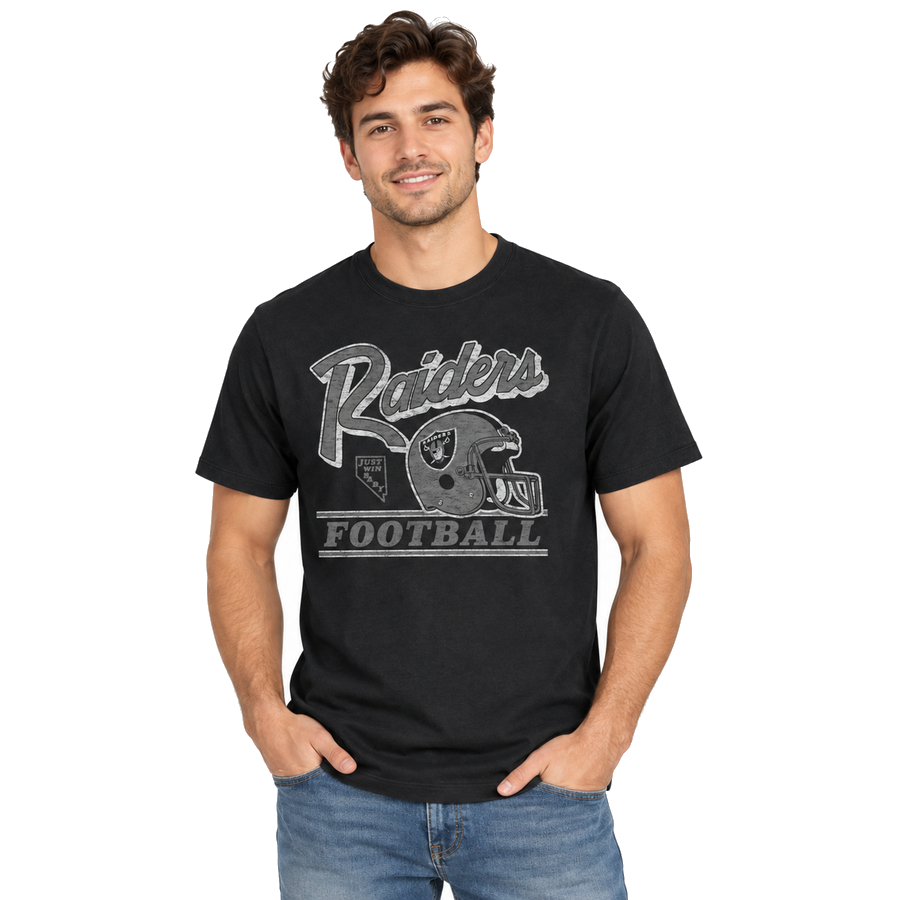 Las Vegas Raiders Historic Flint Fly By '47 Brand Franklin Shirt