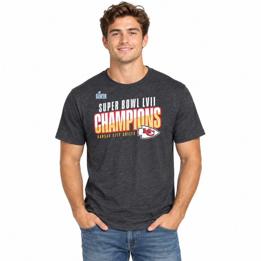 Kansas City Chiefs Super Bowl LVII Champions Trophy Collection Shirt