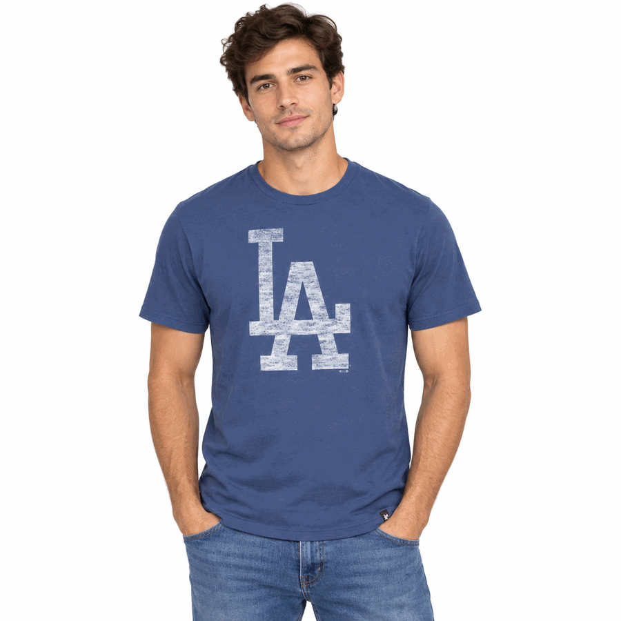 Los Angeles Dodgers Cadet Blue '47 Premier Franklin Shirt