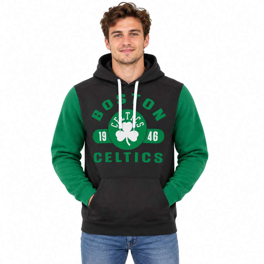 Boston Celtics Bold Attack Hooded Sweatshirt