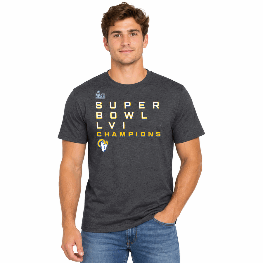 Los Angeles Rams Super Bowl LVI Champions Roster Shirt