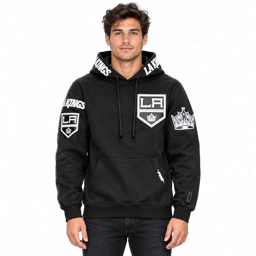 Los Angeles Kings Chenille Pro Standard Luxury Hooded Sweatshirt