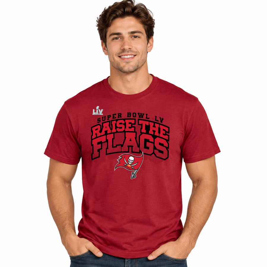 Tampa Bay Buccaneers Super Bowl LV Speed Shirt