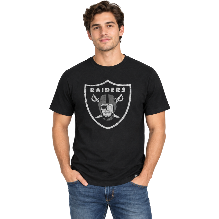 Las Vegas Raiders Flint Black Premier '47 Brand Franklin Shirt