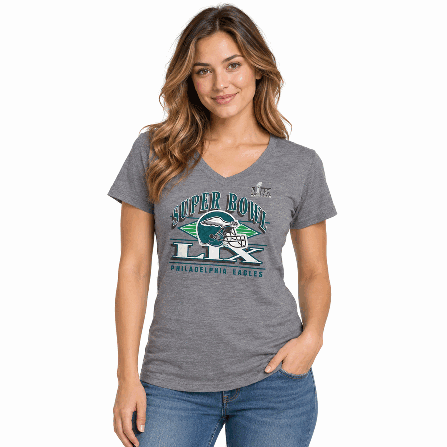 Philadelphia Eagles Ladies Super Bowl LIX Pastime Shirt