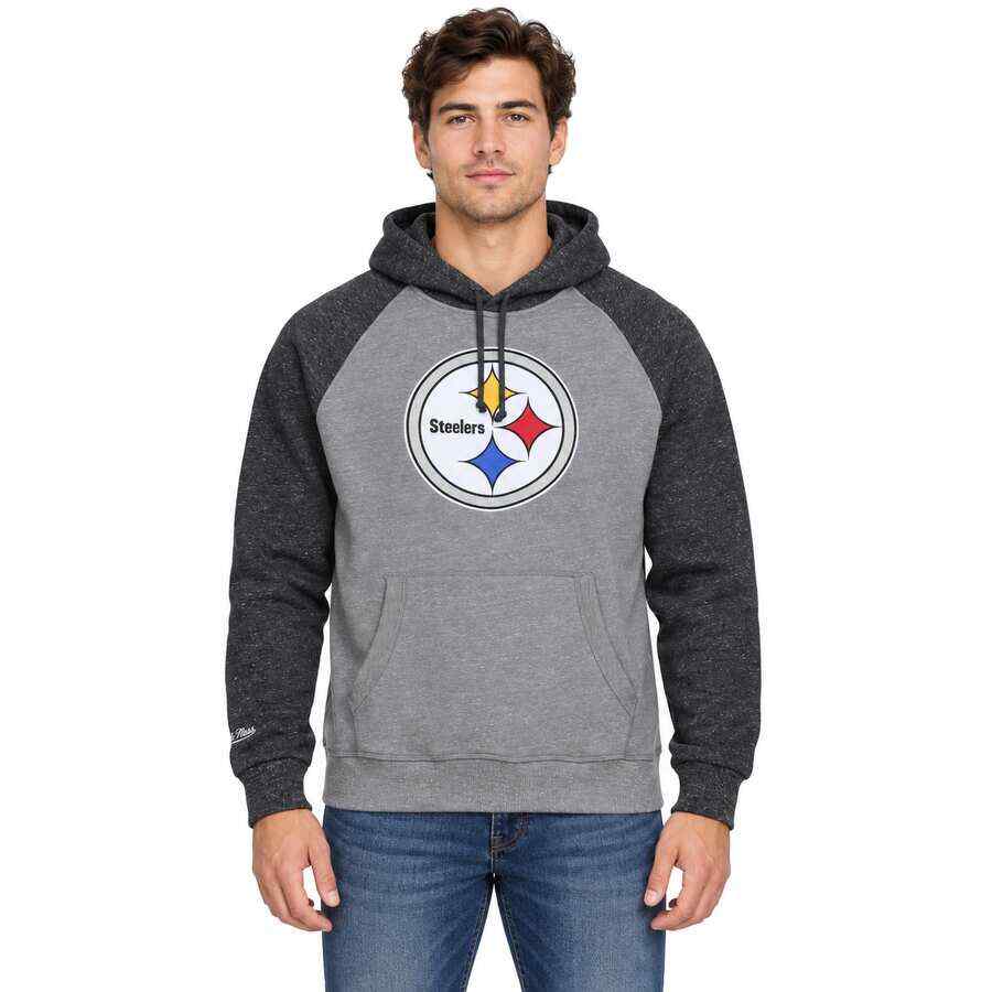 Pittsburgh Steelers Winning Streak Mitchell and Ness Hooded Sweatshirt