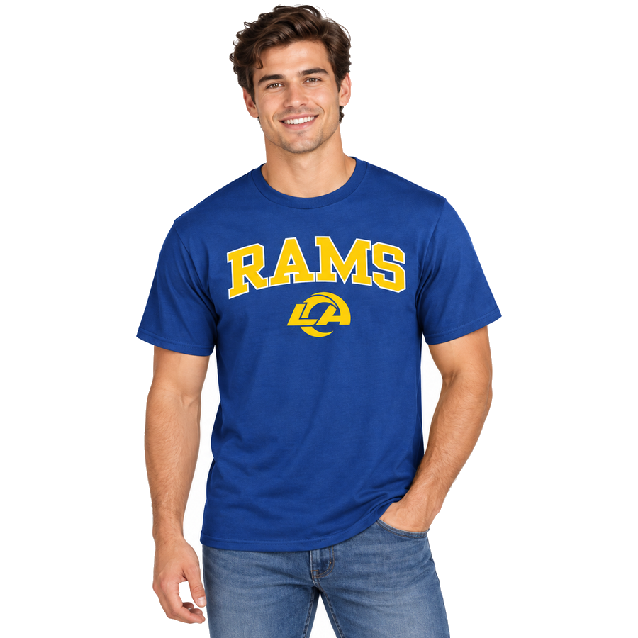 Los Angeles Rams Royal Blue Heart and Soul Shirt