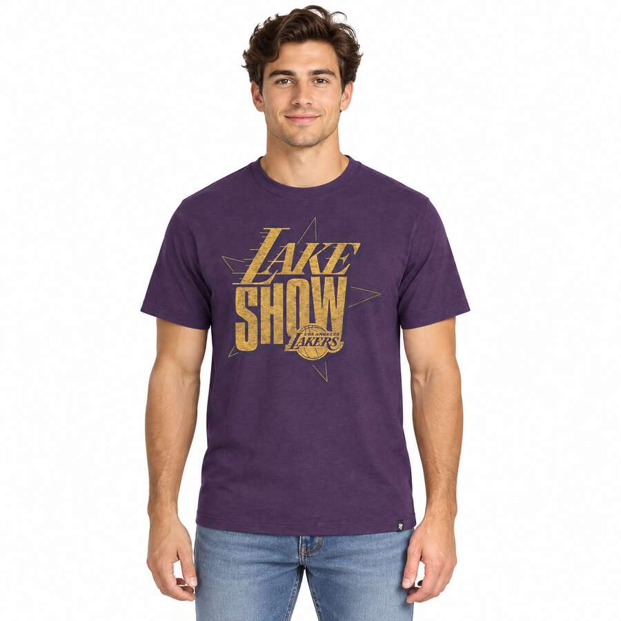 Los Angeles Lakers Regional Purple Lake Show Franklin '47Brand Shirt