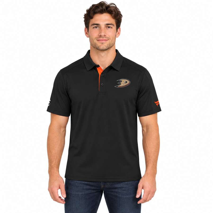 Anaheim Ducks Players Travel Polo Shirt
