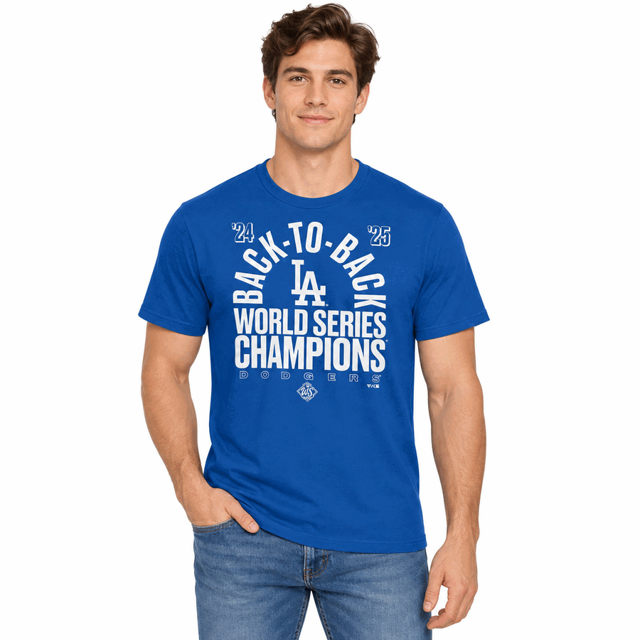 Los Angeles Dodgers 2024-25 Back to Back World Champions Shirt