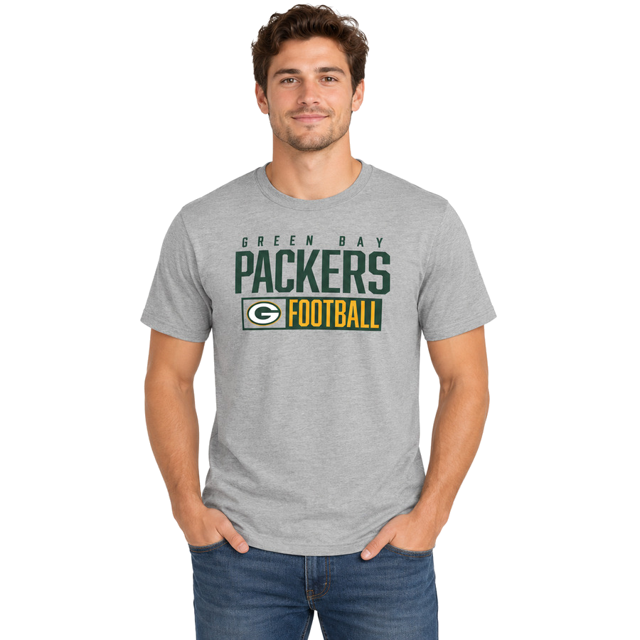 Green Bay Packers Heather Box Pop Shirt