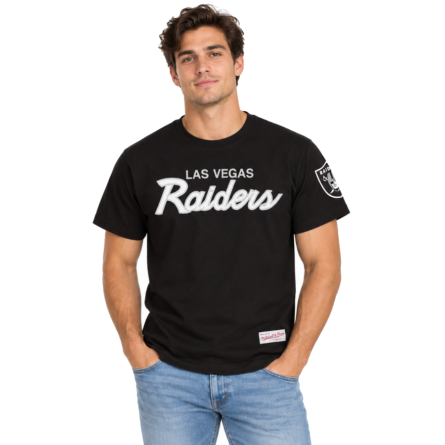Las Vegas Raiders Classic Mitchell and Ness Head Coach Shirt