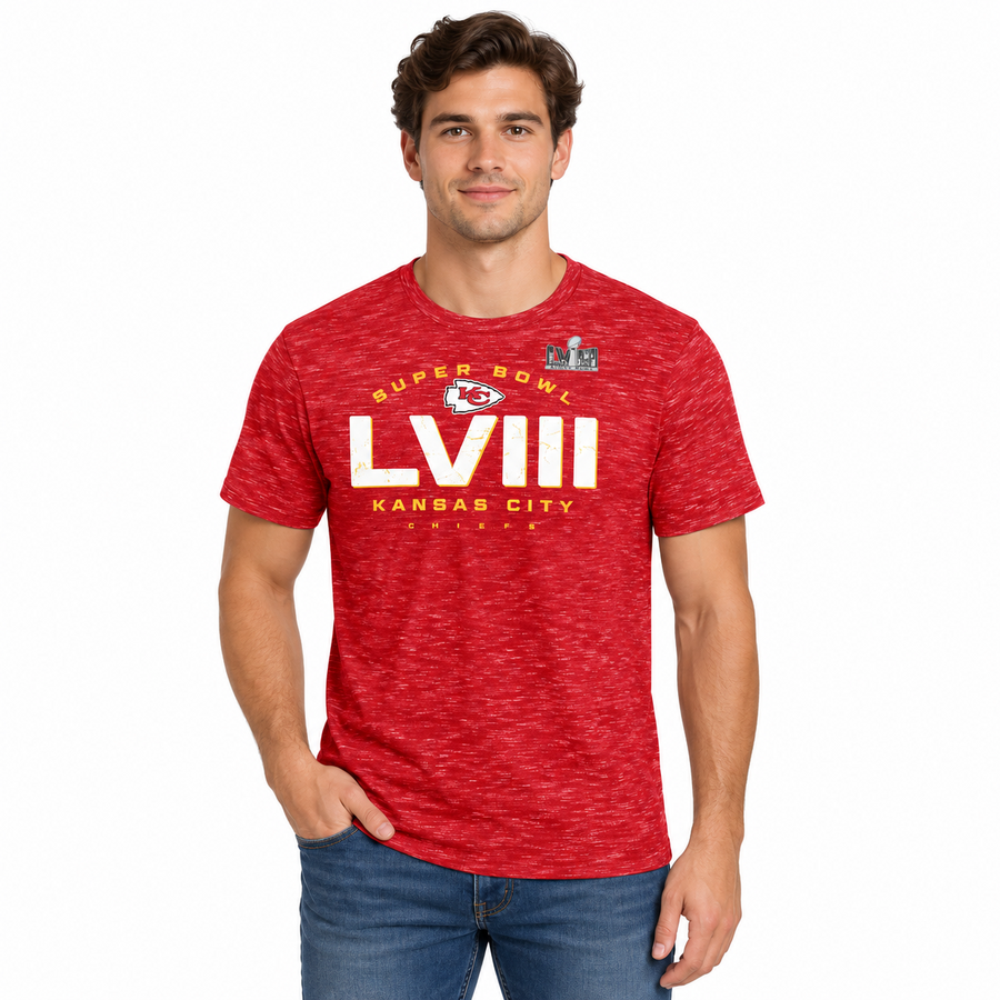 Kansas City Chiefs Super Bowl Made It LVIII Bi-Blend Shirt