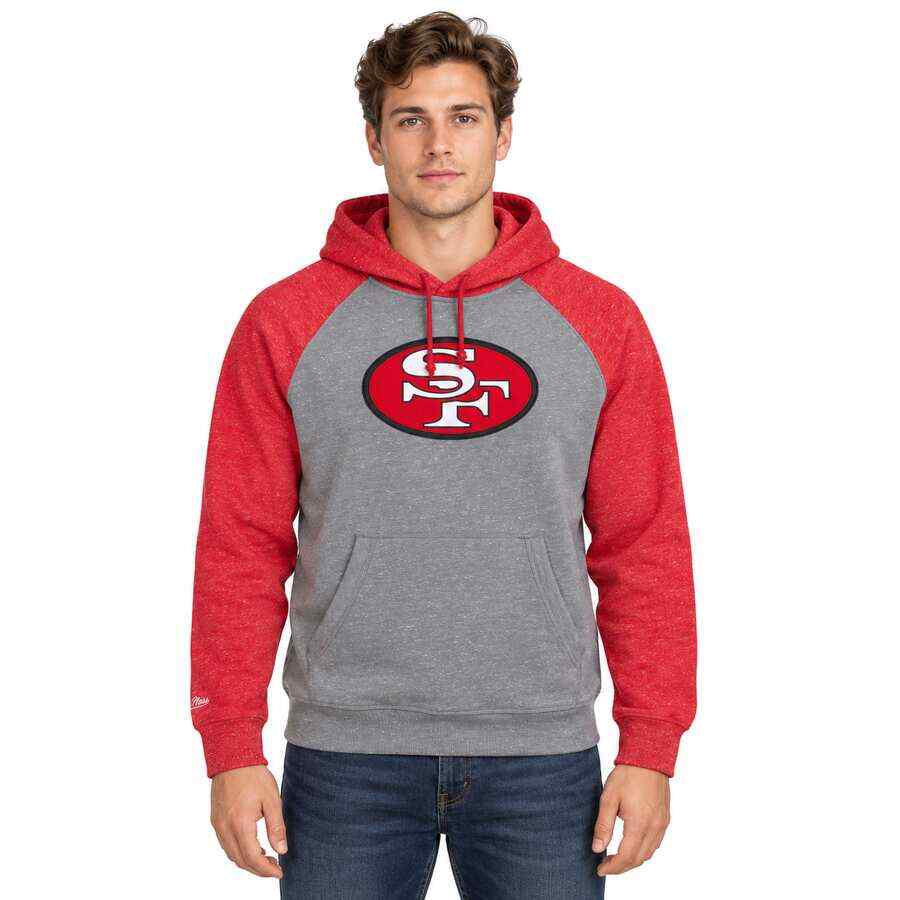 San Francisco 49ers Winning Streak Mitchell and Ness Hooded Sweatshirt