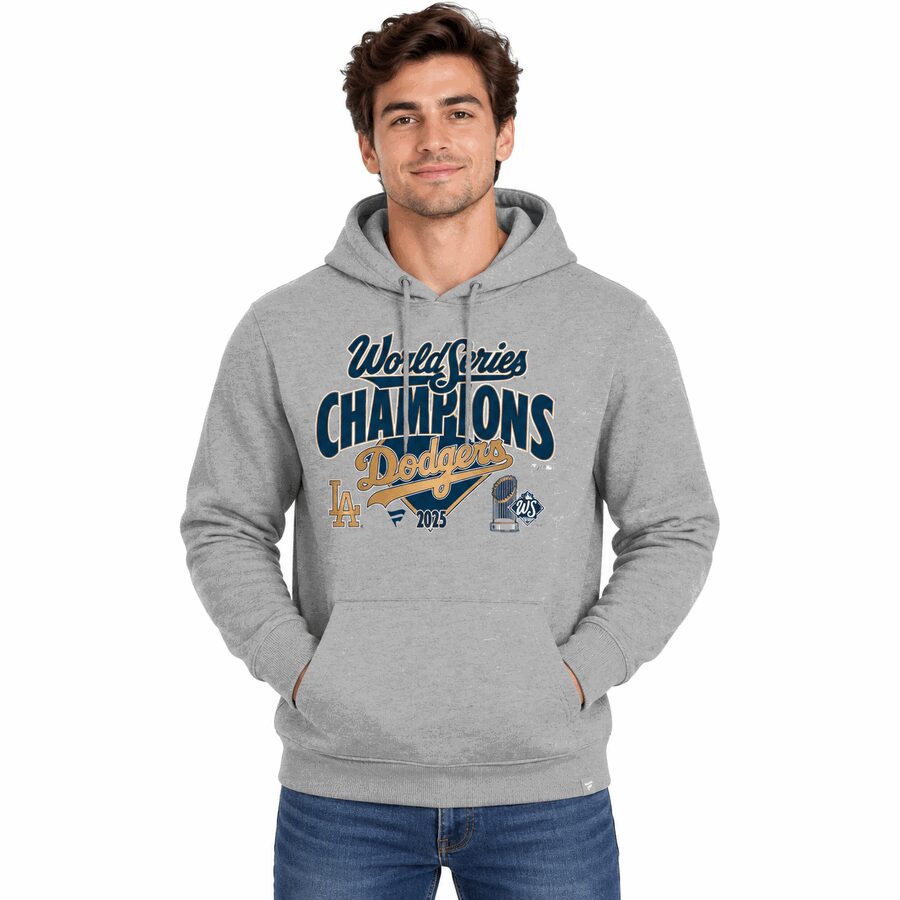 Los Angeles Dodgers 2025 World Champions Lockeroom Hooded Sweatshirt
