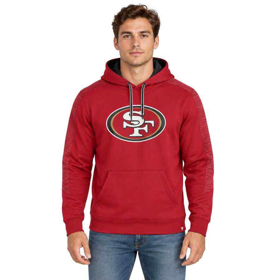 San Francisco 49ers Defender Evolution Hooded Sweatshirt