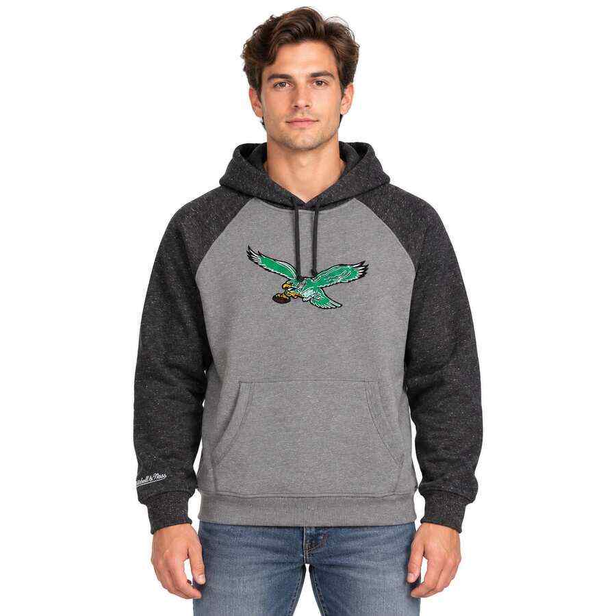 Philadelphia Eagles Winning Streak Mitchell and Ness Hooded Sweatshirt
